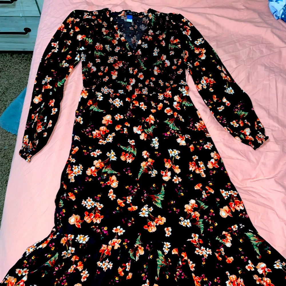 Flower, long dress
